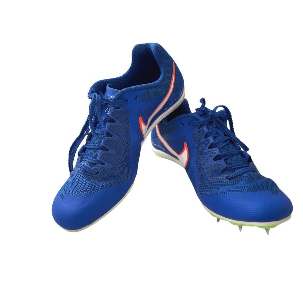 Nike Rival Multi Track Field Spikes Shoes Racer Size 6 Blue Orange DC8749-401